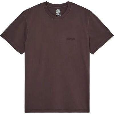 T-Shirt Element Lowcase Pigment Marron S Homme T-Shirt Element Lowcase Pigment Marron S Homme
