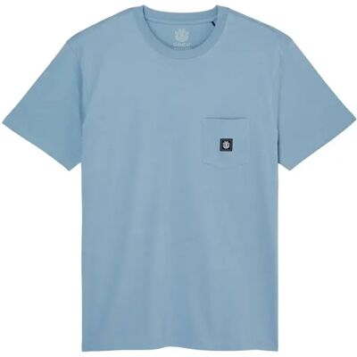 T-Shirt Element Icon Label Pocket Bleu M Homme T-Shirt Element Icon Label Pocket Bleu M Homme