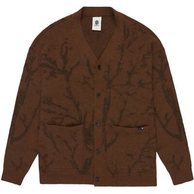 Strickjacke Element Bigfoot Marron M Homme Strickjacke Element Bigfoot Marron M Homme