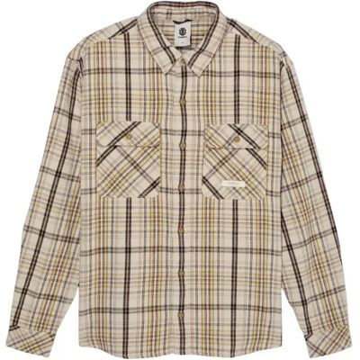 Langarmhemd mit Taschen Element Hueco Midweight Beige XS Homme Langarmhemd mit Taschen Element Hueco Midweight Beige XS Homme