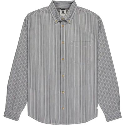 Hemd Element Chambray Gris L Homme Hemd Element Chambray Gris L Homme