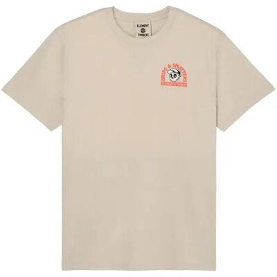 T-Shirt Element Timber Drips Beige L Homme T-Shirt Element Timber Drips Beige L Homme