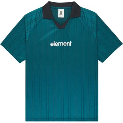 Polo-Shirt Element Lowcase Soccer Bleu S Homme Polo-Shirt Element Lowcase Soccer Bleu S Homme