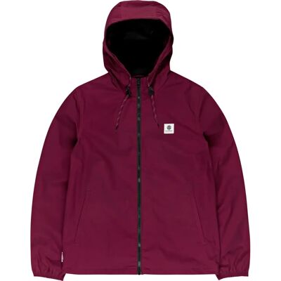Wasserdichte Jacke Element Alder Rouge S Homme Wasserdichte Jacke Element Alder Rouge S Homme