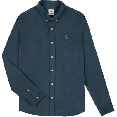 Hemd Faguo Ivoy Bleu L Homme Hemd Faguo Ivoy Bleu L Homme