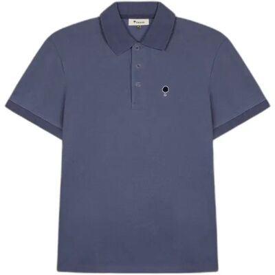 Polo-Shirt Faguo Lumigny Bleu M Homme Polo-Shirt Faguo Lumigny Bleu M Homme