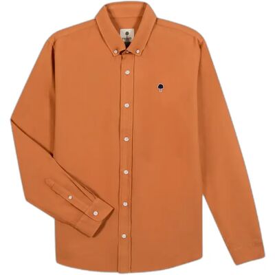 Hemd Faguo Ivoy Orange M Homme Hemd Faguo Ivoy Orange M Homme