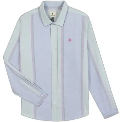 Langarmshirt Faguo Iraty Bleu L Homme Langarmshirt Faguo Iraty Bleu L Homme