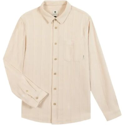 Hemd Faguo Signy Beige 2XL Homme Hemd Faguo Signy Beige 2XL Homme