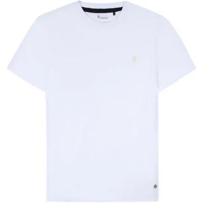 T-Shirt Faguo Arcy Blanc 2XL Homme T-Shirt Faguo Arcy Blanc 2XL Homme