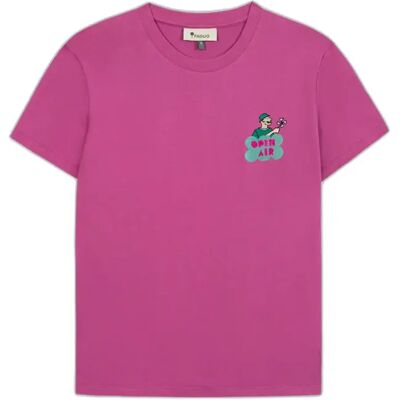 T-Shirt Faguo Arcy Rose 2XL Homme T-Shirt Faguo Arcy Rose 2XL Homme