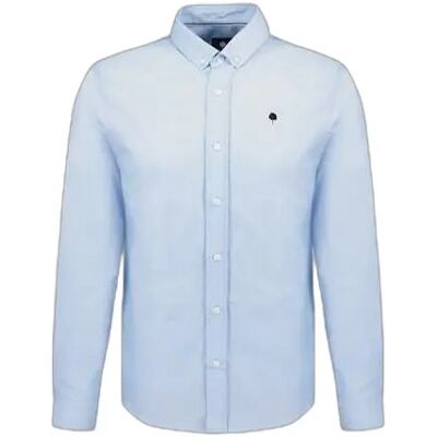 Langarmshirt Faguo Ivoy Bleu L Homme Langarmshirt Faguo Ivoy Bleu L Homme