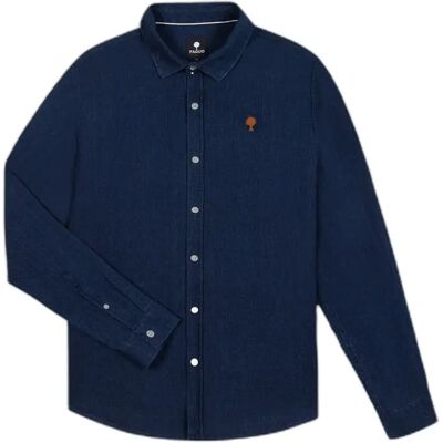 Jeanshemd Faguo Iraty Bleu XS Homme Jeanshemd Faguo Iraty Bleu XS Homme