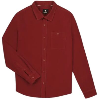 Hemd Faguo Onca Rouge M Homme Hemd Faguo Onca Rouge M Homme