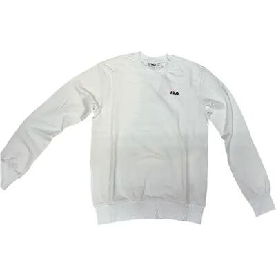 Pullover Fila Leverano Blanc S Homme Pullover Fila Leverano Blanc S Homme