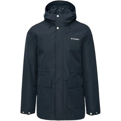 Regenjacke mit Kapuze Fitanu Verlo Bleu S Homme Regenjacke mit Kapuze Fitanu Verlo Bleu S Homme