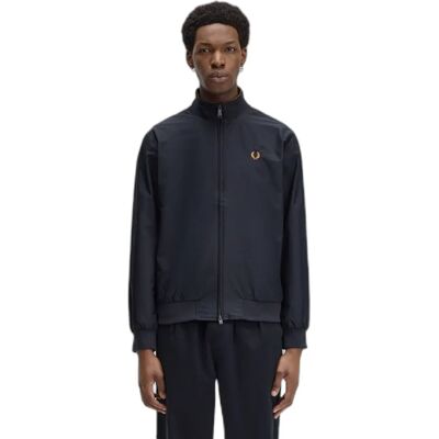 Regenjacke Fred Perry Brentham Bleu S Homme Regenjacke Fred Perry Brentham Bleu S Homme