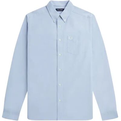 Hemd Fred Perry Oxford Bleu L Homme Hemd Fred Perry Oxford Bleu L Homme