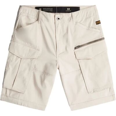 Short Zippé Décontracté G-Star Rovic Blanc 31 Homme Short Zippé Décontracté G-Star Rovic Blanc 31 Homme