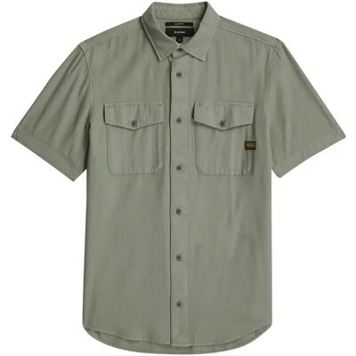 Hemd G-Star Marine Slim Vert XL Homme Hemd G-Star Marine Slim Vert XL Homme