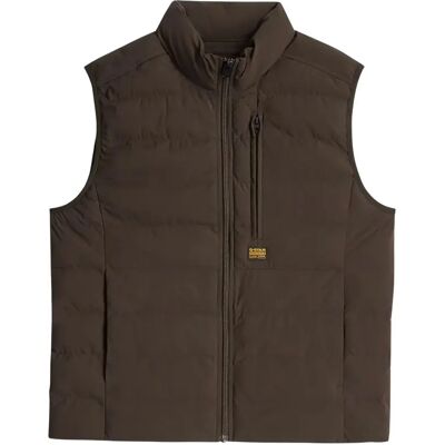 Weste G-Star Foundation liner Marron L Homme Weste G-Star Foundation liner Marron L Homme