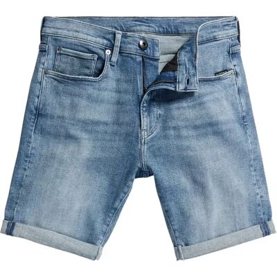 Slim Fit Shorts G-Star 3301 Bleu 28 Homme Slim Fit Shorts G-Star 3301 Bleu 28 Homme