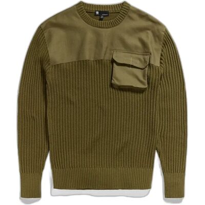 Pullover G-Star Army Vert XL Homme Pullover G-Star Army Vert XL Homme
