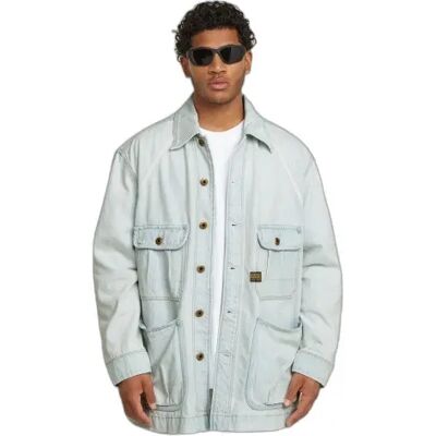 Jeansjacke G-Star Oversized Chore Bleu M Homme Jeansjacke G-Star Oversized Chore Bleu M Homme