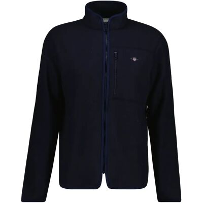 Fleecejacke Gant Micro Bleu XL Homme Fleecejacke Gant Micro Bleu XL Homme