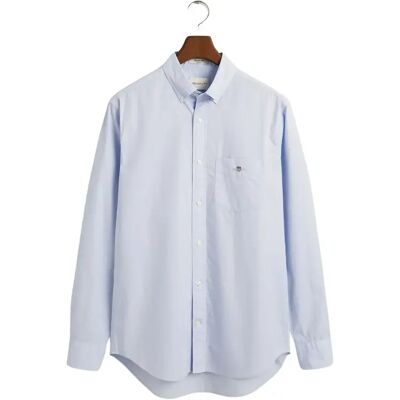 Klassisches Popeline-Hemd Gant Bleu S Homme Klassisches Popeline-Hemd Gant Bleu S Homme