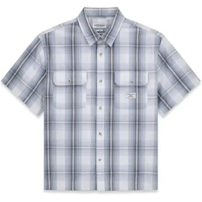 Hemd Guess Boxi Cropped Bleu S Homme Hemd Guess Boxi Cropped Bleu S Homme