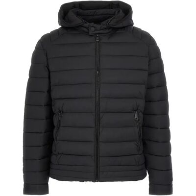 Daunenjacke mit Kapuze Guess Noir 2XL Homme Daunenjacke mit Kapuze Guess Noir 2XL Homme