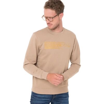 Pullover Guess Beau Beige M Homme Pullover Guess Beau Beige M Homme
