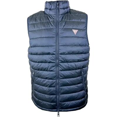 Daunenweste Guess GJ triangle Bleu XS Homme Daunenweste Guess GJ triangle Bleu XS Homme