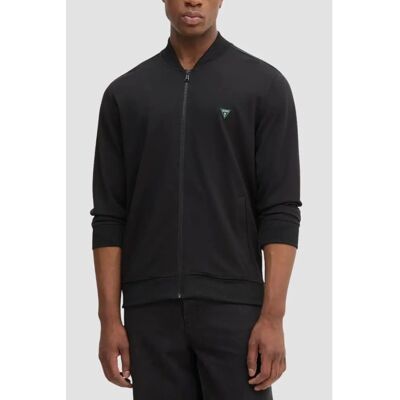 Pullover Guess Truck Interlock Noir L Homme Pullover Guess Truck Interlock Noir L Homme