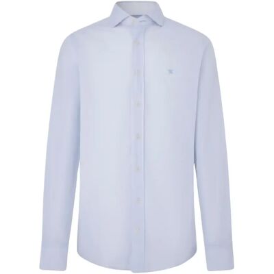 Bedrucktes Langarmshirt Hackett Mini Floral Blanc L Homme Bedrucktes Langarmshirt Hackett Mini Floral Blanc L Homme
