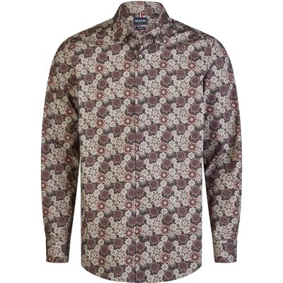 Langarmhemd mit Kentkragen Hechter Casual MF Rouge XL Homme Langarmhemd mit Kentkragen Hechter Casual MF Rouge XL Homme