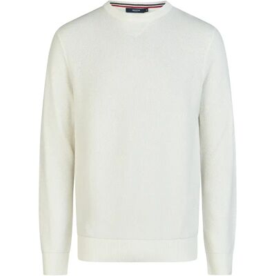 Baumwollpullover Hechter Blanc L Homme Baumwollpullover Hechter Blanc L Homme