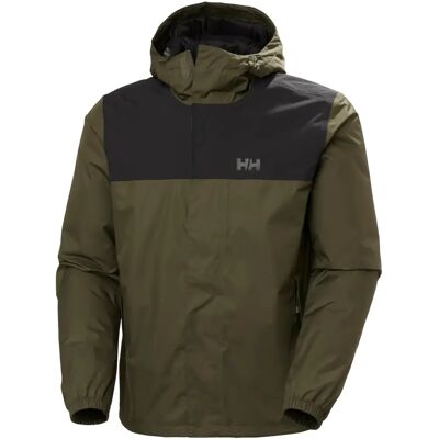 Regenjacke mit Kapuze Helly Hansen Vancouver Fleece Lined Vert L Homme Regenjacke mit Kapuze Helly Hansen Vancouver Fleece Lined Vert L Homme