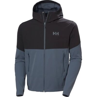 Regenjacke mit Kapuze Helly Hansen Blaze Softshell Gris M Homme Regenjacke mit Kapuze Helly Hansen Blaze Softshell Gris M Homme