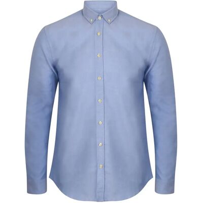 Oxford-Hemd Henbury Slim Fit Bleu L Homme Oxford-Hemd Henbury Slim Fit Bleu L Homme