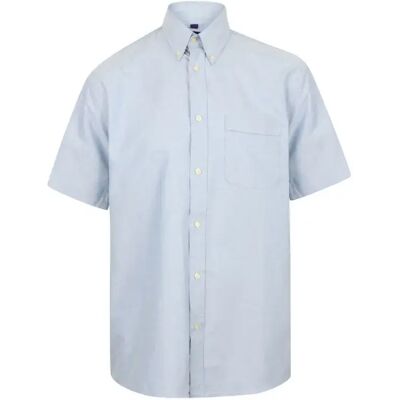 Oxford-Hemd Henbury Classic Bleu L Homme Oxford-Hemd Henbury Classic Bleu L Homme