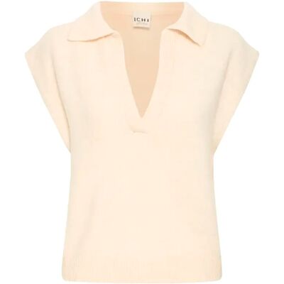 Weste Ichi IHPovoke Wa6 Blanc M Femme Weste Ichi IHPovoke Wa6 Blanc M Femme
