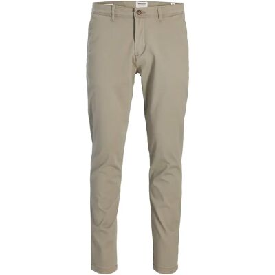 Chinohose Jack & Jones Marco Bowie Beige 33x34 Homme Chinohose Jack & Jones Marco Bowie Beige 33x34 Homme