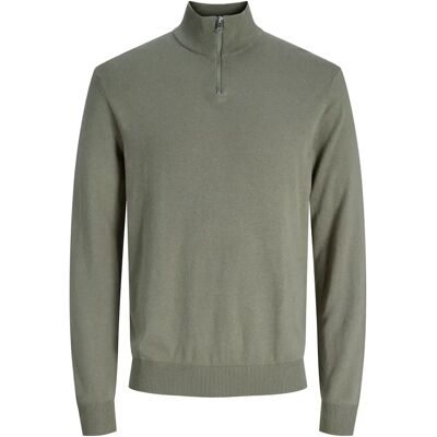 Pullover 1/2 Reißverschluss Jack & Jones Emil Vert S Homme Pullover 1/2 Reißverschluss Jack & Jones Emil Vert S Homme