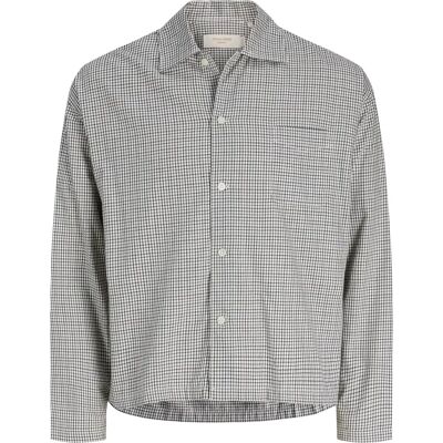 Langarmshirt Jack & Jones Joraustin Clean Gris M Homme Langarmshirt Jack & Jones Joraustin Clean Gris M Homme