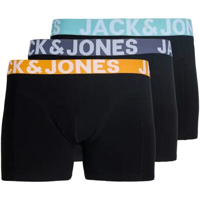 Boxer Jack & Jones Conor (x3) Noir S Homme Boxer Jack & Jones Conor (x3) Noir S Homme