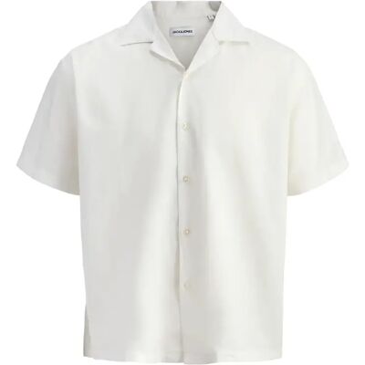 Kurzarmhemd Jack & Jones Breeze Blanc M Homme Kurzarmhemd Jack & Jones Breeze Blanc M Homme