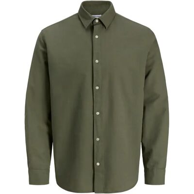 Langarmshirt Jack & Jones Breeze Vert S Homme Langarmshirt Jack & Jones Breeze Vert S Homme