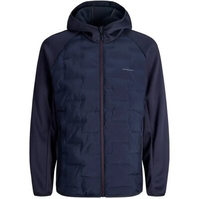 Doudoune Jack & Jones Perfect Hybrid Bleu 2XL Homme Doudoune Jack & Jones Perfect Hybrid Bleu 2XL Homme